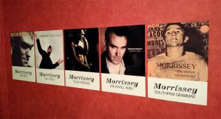Morrissey 5 Set A3 Poster Prints Studio Albums Viva Hate Kill Uncle Your Arsenal