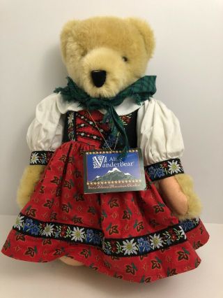 Alice Vanderbear Eine Kleine Mountain Climber Plush Bear 17 "