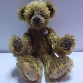 World Of Miniature Bears Byron 871 By Theresa Yang 5 " 1999 Mohair Jointed