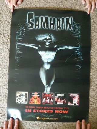 Samhain Box Set Poster 17 X 24 2000 Rare Danzig Promo Only Poster Not Public