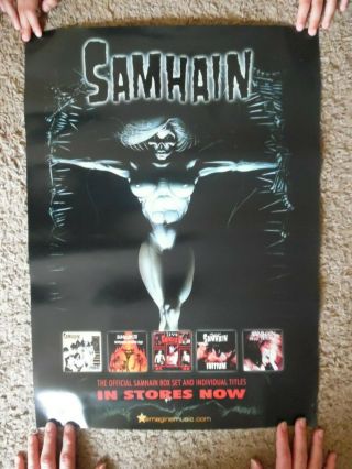 Samhain Box Set Poster 17 x 24 2000 RARE Danzig PROMO ONLY POSTER NOT PUBLIC 2