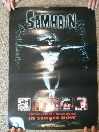 Samhain Box Set Poster 17 x 24 2000 RARE Danzig PROMO ONLY POSTER NOT PUBLIC 3