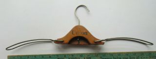 Antique Early 1900s Wood & Wire Fold Up Union Clothes Hanger