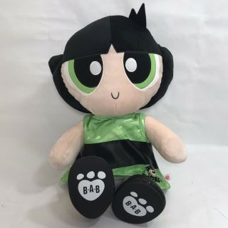 Build A Bear The Powerpuff Girls Buttercup Doll And Lime Green Dress Shoes Bab