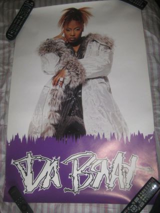 Da Brat - Unrestricted - 1 Poster - 2 Sided - 24x36 Inches - - Very Rare