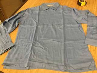 Nos Vtg 1950’s Men’s Mcgregor Long Sleeve Shirt No Buttons Pullover Rockabilly