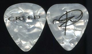 Creed 2002 Weathered Tour Guitar Pick Mark Tremonti Custom Concert Stage 1