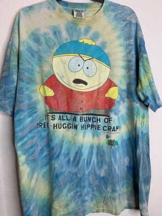 Vintage 90s South Park T Shirt Cartman 1997 Mens Size X - Large Comedy Central