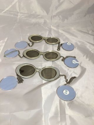 Je - Dol Vintage Sunglasses With Earrings Attached Old Stock $55 Each3avail