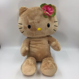 Build A Bear Sunkissed Tan Hello Kitty Tropical Hawaiian Flower Bab No Outfit