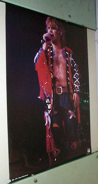 Ozzy Osbourne Vintage Uk Stage Poster Last One