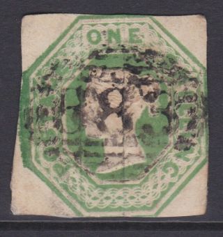 Gb Stamps Queen Victoria 1847 1/ - Embossed Issue Cut Square