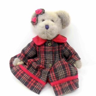Boyds Bears Juniper J Bearsley Teddy Bear Jointed Stuffed Animal Plush Toy 14 "
