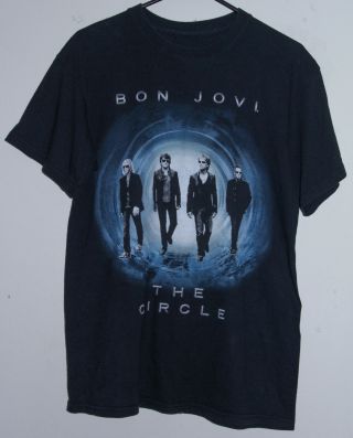 Bon Jovi The Circle 2010 World Tour T - Shirt (medium)