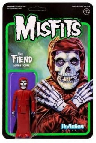 Misfits - Fiend - Red Version - Limited Edition - Vinyl Figure - Licensed - In Pack