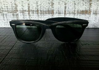 Sunglasses Ray Ban Wayfarer Vintage Frame Bausch Lomb Usa Without Case