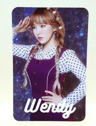 Red Velvet Japan 1nd Mini Album Cookie Jar - Photo Card/photocard Wendy