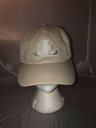 Nwot Jennifer Lopez J Lo Logo Adjustable Beige Cap Hat