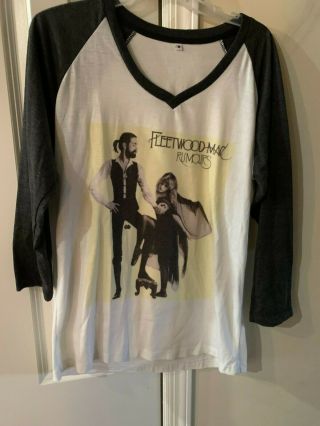 Fleetwood Mac Rumors Jersey Shirt Size M Never Worn