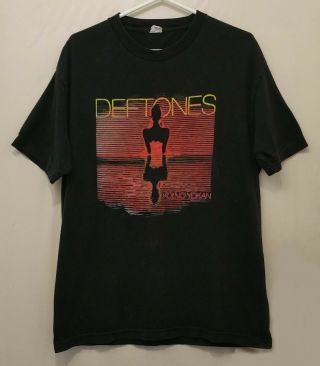 Deftones Koi No Yokan 2013 Tour Men’s Large Black Band T Shirt