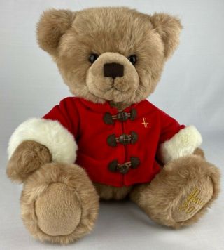 Harrods 2013 Christmas Teddy Bear Sebastian | Red Coat