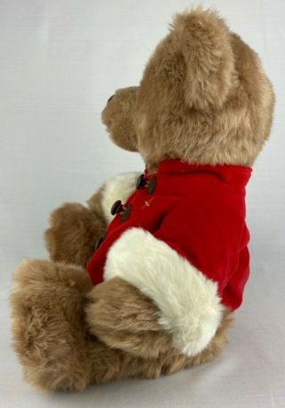 Harrods 2013 Christmas Teddy Bear Sebastian | Red Coat 3
