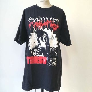⭕ 90s Vintage Exhumed T - Shirt : Punk Grindcore Death Metal Disgorge Dying Fetus