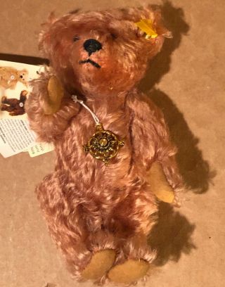 Steiff Historic Miniatures Teddy Bear Rosewood Usa Special 16cm.  029608