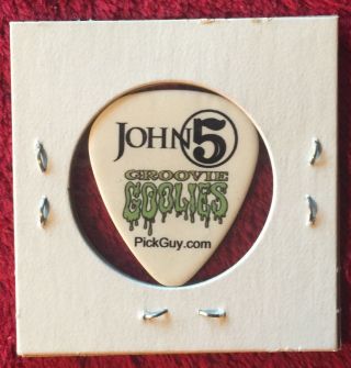 John 5 Guitar Pick - Groovie Goolies - Rob Zombie / Marilyn Manson
