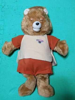 Teddy Ruxpin Vintage Bear with Tapes and Books 2