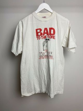 Vintage Tshirt 101 Dalmatians Disney Movie Promo Tee 1996 90s L Bad To The Bone