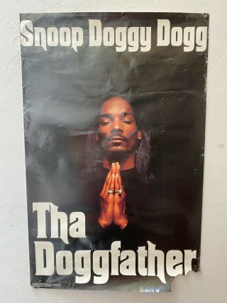 Snoop Doggy Dogg Tha Dogg Father 1996 Poster Flaws