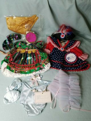 Muffy Vanderbear & Hoppy Vanderhare Clothes Outfits Yankee Doodle Ballerina