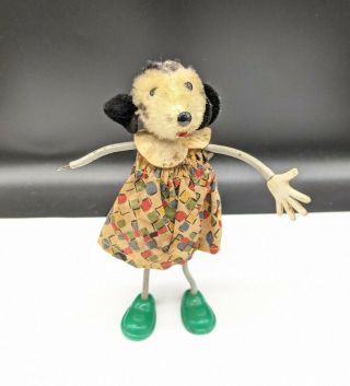Vintage Schuco Bigo - Fix German Mouse Girl 6 "