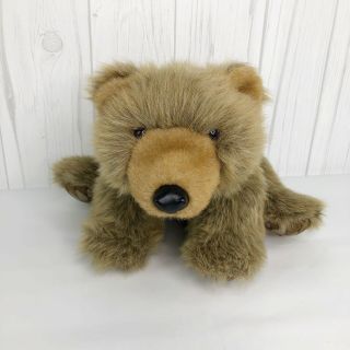 Folkmanis Puppet Grizzly Brown Bear Cub 17” Stuffed Animal Hand Puppet