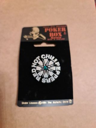 Red Hot Chili Peppers Rhcp Alchemy,  Poker Rox Pin Badge Clasp