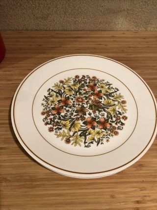 Set Of 6 Vintage Corelle Indian Summer Dinner Plates 10.  25 " Harvest Colors
