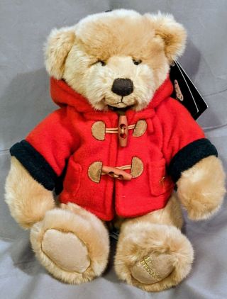 Harrods 2003 Christmas Teddy Bear - Collectible Plush - Tags Attached