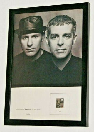 Pet Shop Boys Framed A4 1990 `behaviour` Album Band Promo Art Poster