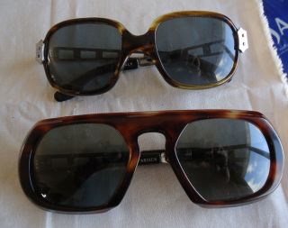 10 Pairs Vintage Sunglasses 1970s & 1980s Men ' s Parisun,  Foster Grant,  Japan 2