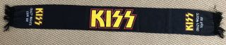 Kiss Crazy Nights 1987 - 88 Tour Scarf
