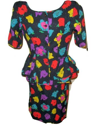 Vtg Emanuel Ungaro Skirt Blouse Jacket 2 Piece Suit Set Italy Retail $1865 Silk