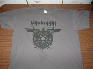 Onslaught This Is The Sound Of Violence Concert Tee Shirt Vintage Early 1980 