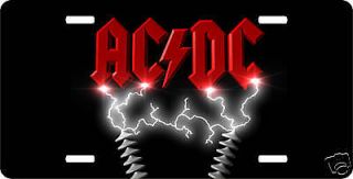 Acdc License Plate