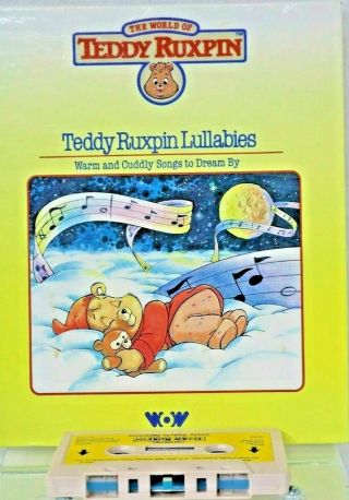 Teddy Ruxpin Tape And Book " Lullabies " World Of Wonder 1985