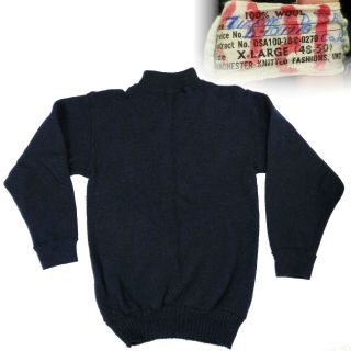 1970s Vintage 1970 Dated Vietnam War Usn Gob Sweater Xl