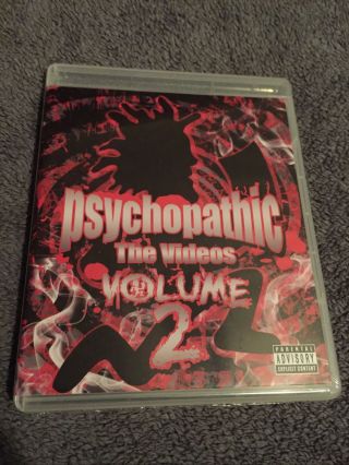 Insane Clown Posse - Psychopathic The Videos Volume 2 Dvd 2 Disc Set Icp