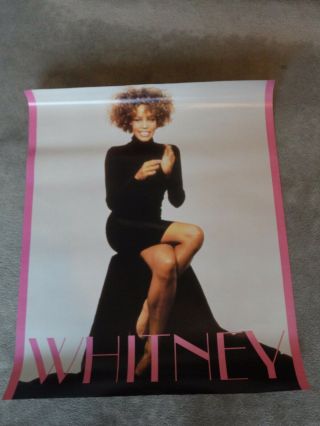 Whitney Houston 1998 Us Promo Poster Promoting Her Tour