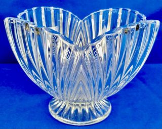 Marquis By Waterford Crystal Bowl 6 1/2 X 8 Inches Heavy 5 Pounds