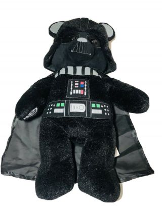 Babw Star Wars Darth Vader Plush 18 " Teddy Bear By Build - A - Bear (pre - Disney)